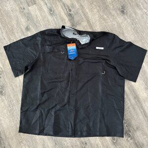 Habit Men's UPF 40+ Harbor Bay Short Sleeve River Shirt